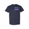 Dark Navy Custom Police Department T-Shirt – Personalized Text – Gildan DryBlend® 50/50 Short Sleeve - Image 4