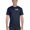 Custom Sheriff T-Shirt – Personalized Text – Dual Sleeve American Flag – Gildan DryBlend® 50/50 Short Sleeve - Image 2