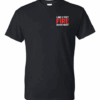 Black Custom Fire Department T-Shirt – Personalized Text – Gildan DryBlend® 50/50 Short Sleeve - Image 3